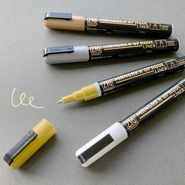 ZIG Cartoonist MANGAKA OPAQUE LINER（オペークライナー）