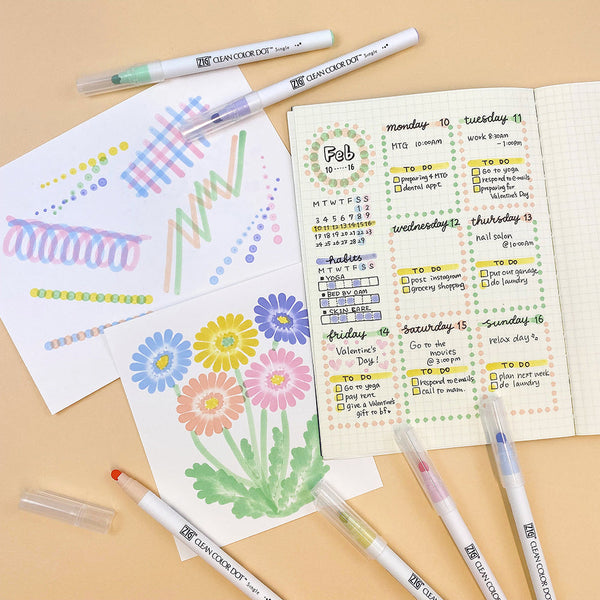 ZIG クリーンカラードット シングル